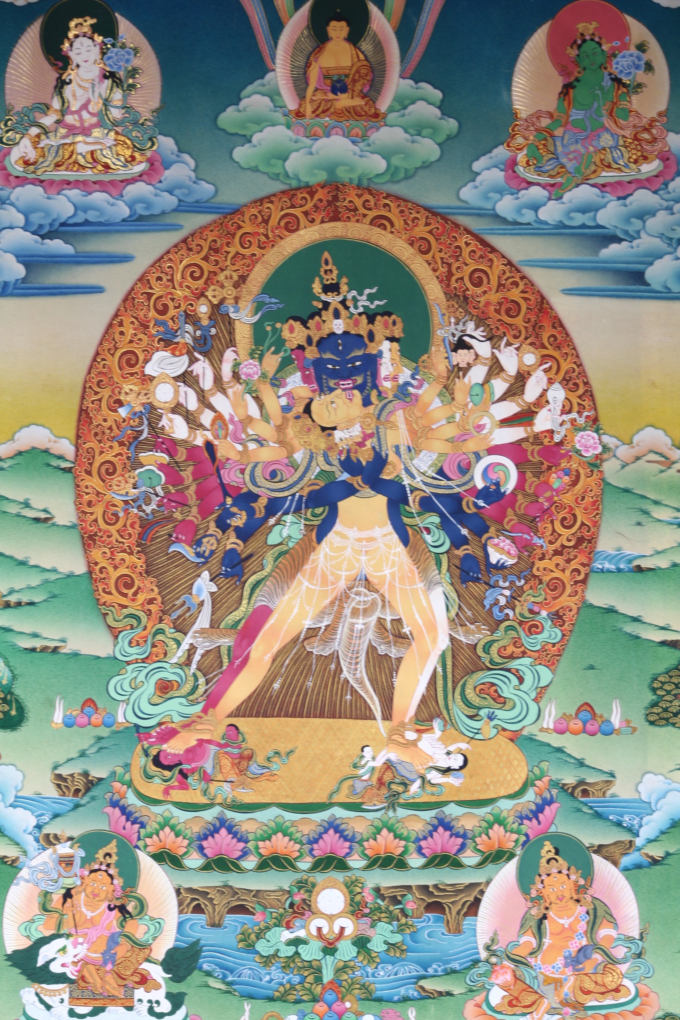 時輪金剛（唐卡）