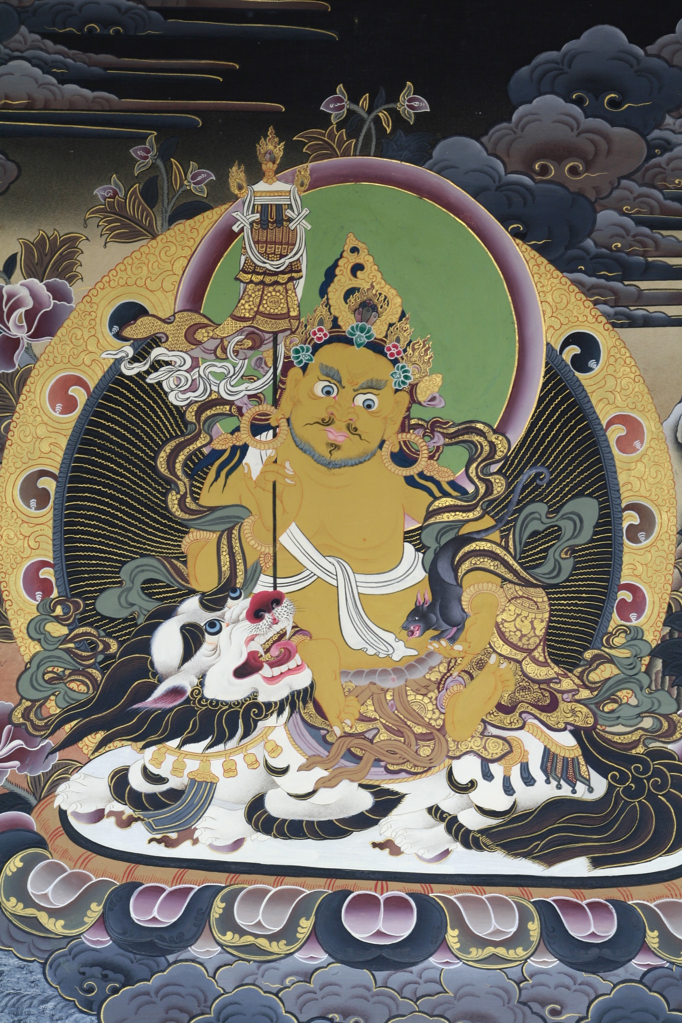 財寶天王（唐卡）