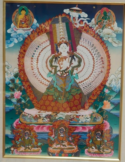 大白傘蓋佛母（唐卡）